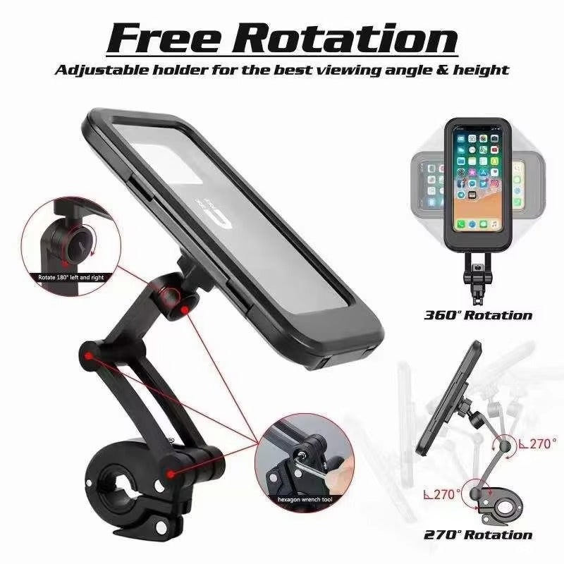 360° Adjustable Bike Mobile Holder