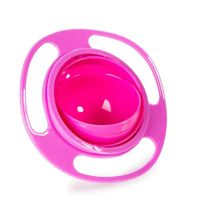 360° Rotating Spill-Proof Gyro Bowl